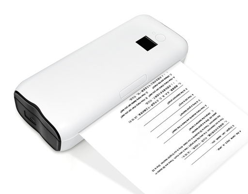 Imprimante portable sans fil Petit document BT Imprimante papier A4 210 mm