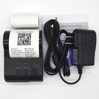 Imprimantes portatives de radio d'ODM RS232 Bluetooth 58mm Android pour le téléphone portable