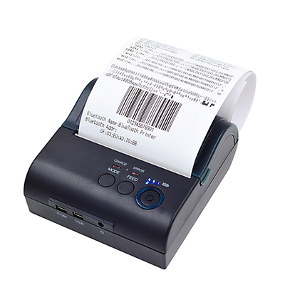 impression de code de Bluetooth Mini Thermal Printer For Barcode Qr du label 3inch de 80mm