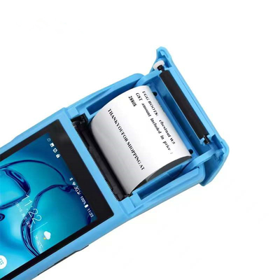 Bluetooth/USB terminal Android de position de 5,5 pouces avec l'imprimante intégrée par 58mm