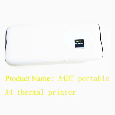 Imprimante thermique mobile de label de l'imprimante A4 de Bluetooth pour IOS Windows d'Android