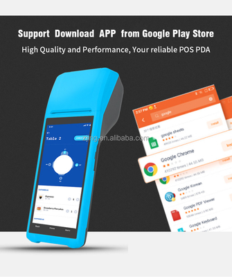 Machine terminale tenue dans la main de position de Bluetooth Android