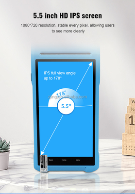 Machine terminale tenue dans la main de position de Bluetooth Android