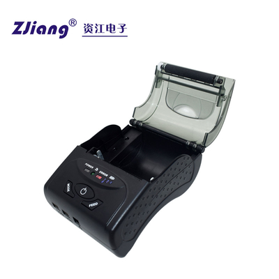 Imprimantes portatives 58mm sans fil portatives de FCC de Zijiang avec USB et Bluetooth