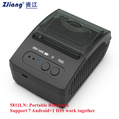 58mm Bluetooth portatif Mini Thermal Printer For Shipping marque la petite entreprise