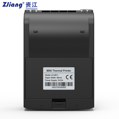 BT sans fil labels portatifs de 2 pouces 58mm Mini Thermal Printer For Shipping
