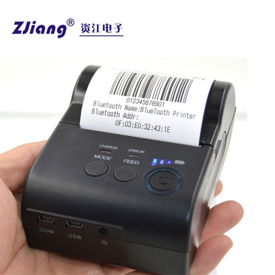 Imprimantes portatives de radio d'ODM RS232 Bluetooth 58mm Android pour le téléphone portable