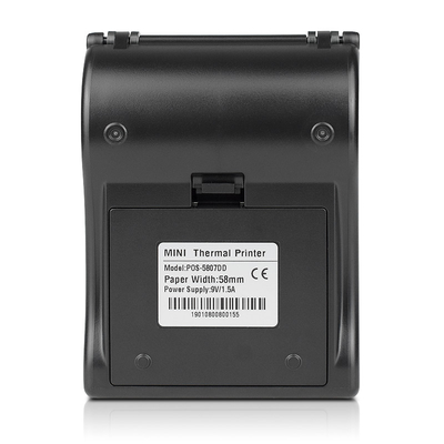 impression portative sans fil de reçu de Bluetooth Mini For Code QR d'imprimante thermique d'imprimantes de 58mm