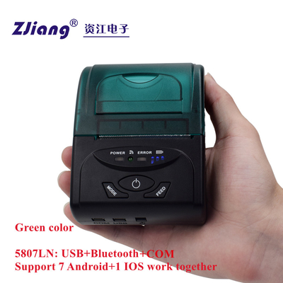 impression portative sans fil de reçu de Bluetooth Mini For Code QR d'imprimante thermique d'imprimantes de 58mm