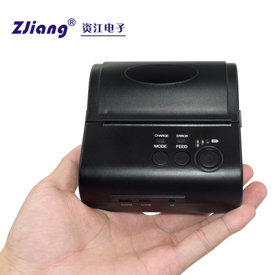 impression de code de Bluetooth Mini Thermal Printer For Barcode Qr du label 3inch de 80mm