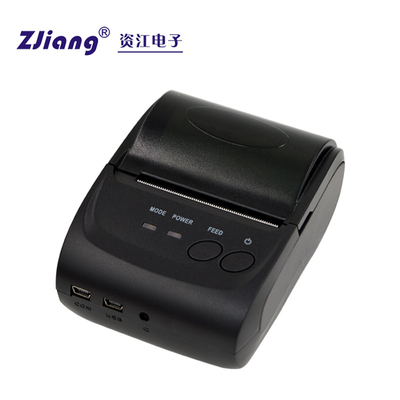 Imprimante portative System de position de ZJIANG 58mm Mini Thermal Printer Retail