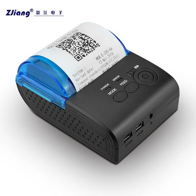 Imprimante terminale portative d'USB Bluetooth imprimante thermique de Bluetooth de 2 pouces 58mm