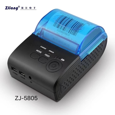 Imprimante thermique de Mini Portable Waybill Printer Bluetooth 58mm ZJ-5805