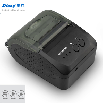 Petit pouce 58mm de Bill Mini Thermal Printer Bluetooth Wireless 2 de voyage