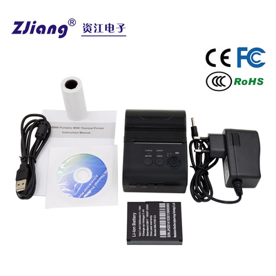 Machine portative de Pos de l'imprimante thermique Bluetooth 80mm avec batterie
