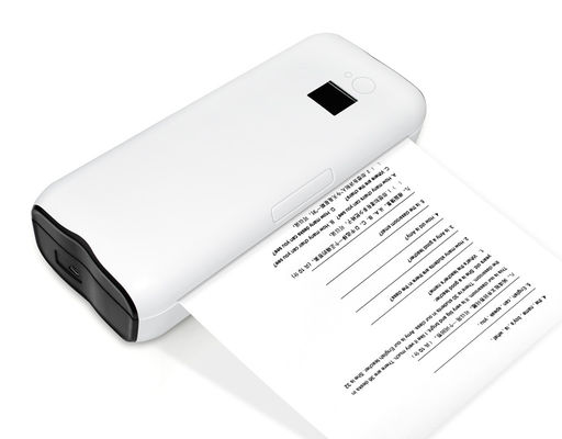 Imprimante portable sans fil Petit document BT Imprimante papier A4 210 mm